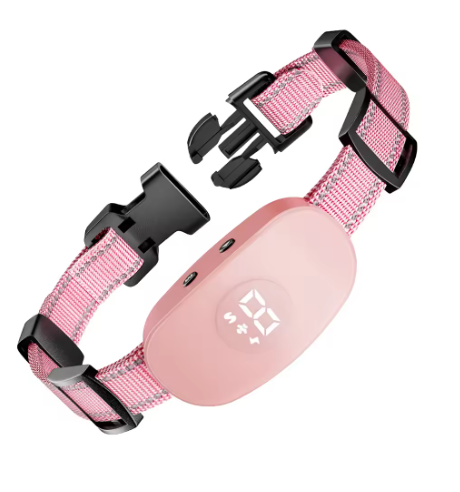 Rechargeable Smart Anti-Bark Dog Collar – Adjustable Bark Control with Beep, Vibration & Static Modes