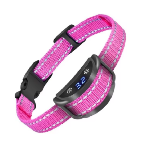 Dog Bark Control Collar – Rechargeable Waterproof Anti-Bark Collar with Beep, Vibration & Adjustable Static Modes