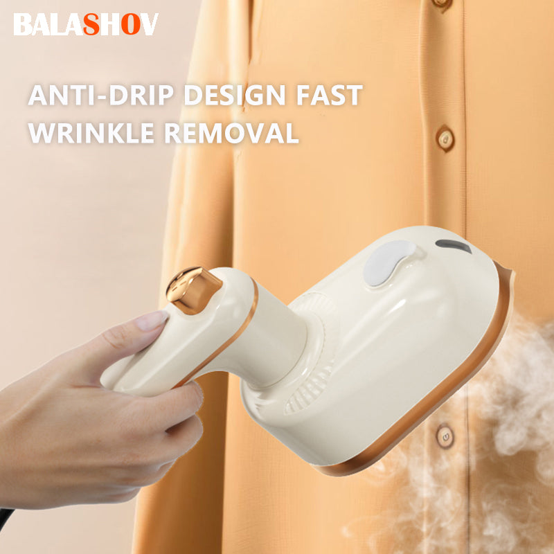 Handheld Mini Steam Iron - Portable Travel Clothes Iron