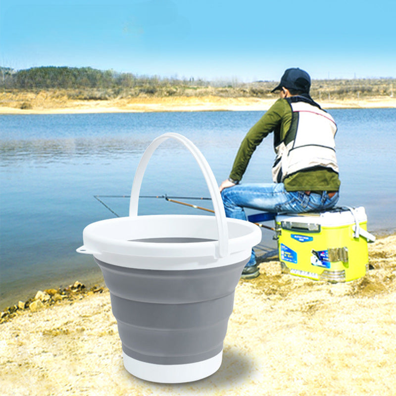 5L Multi-Purpose Folding Bucket - Perfect for Travel & Home