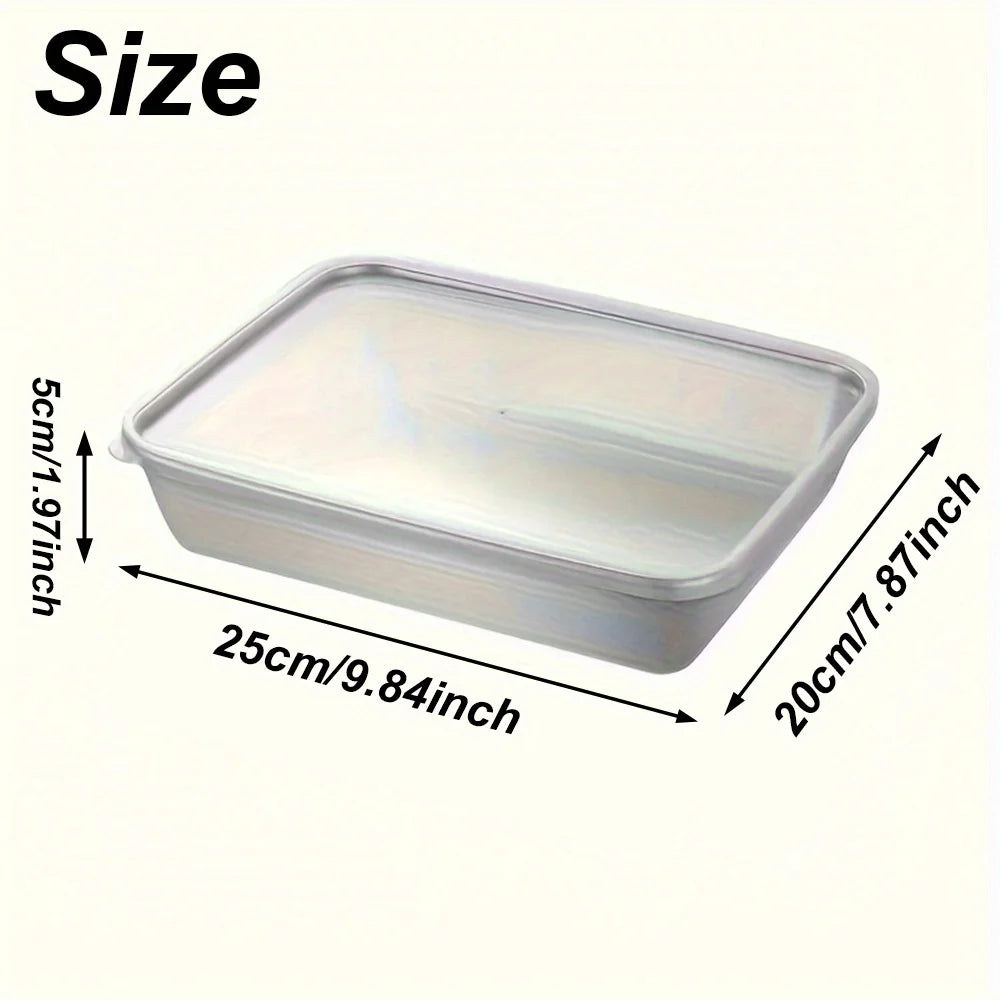 Stainless Steel Food Containers - Leakproof & Stackable Set