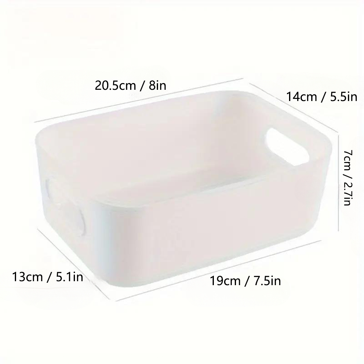 Household Storage Boxes - 10pcs Large Capacity Organizers