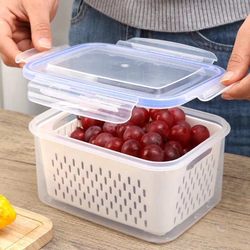 Large Kitchen Storage Container - Food Grade, Dual Temp Safe