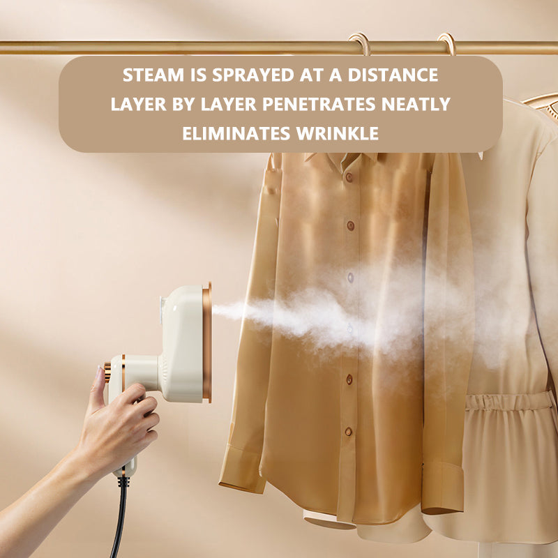 Handheld Mini Steam Iron - Portable Travel Clothes Iron