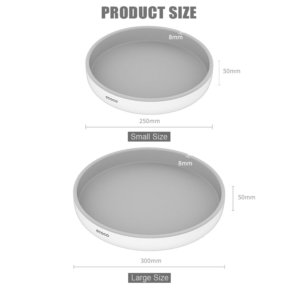 Seasoning Storage Rack 360° Rotating Tray - Anti-Slip Design