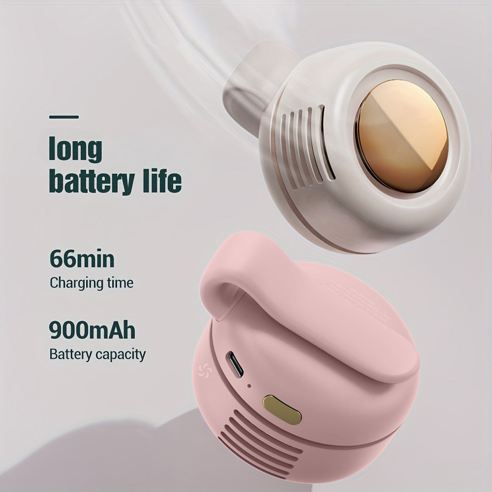 Portable Clip Fan 3-Speed USB Rechargeable Mini Whirlwind
