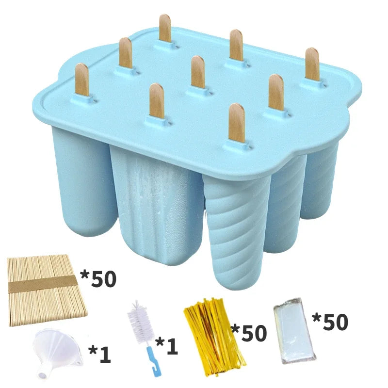 Silicone Popsicle Molds - Easy Release & BPA-Free