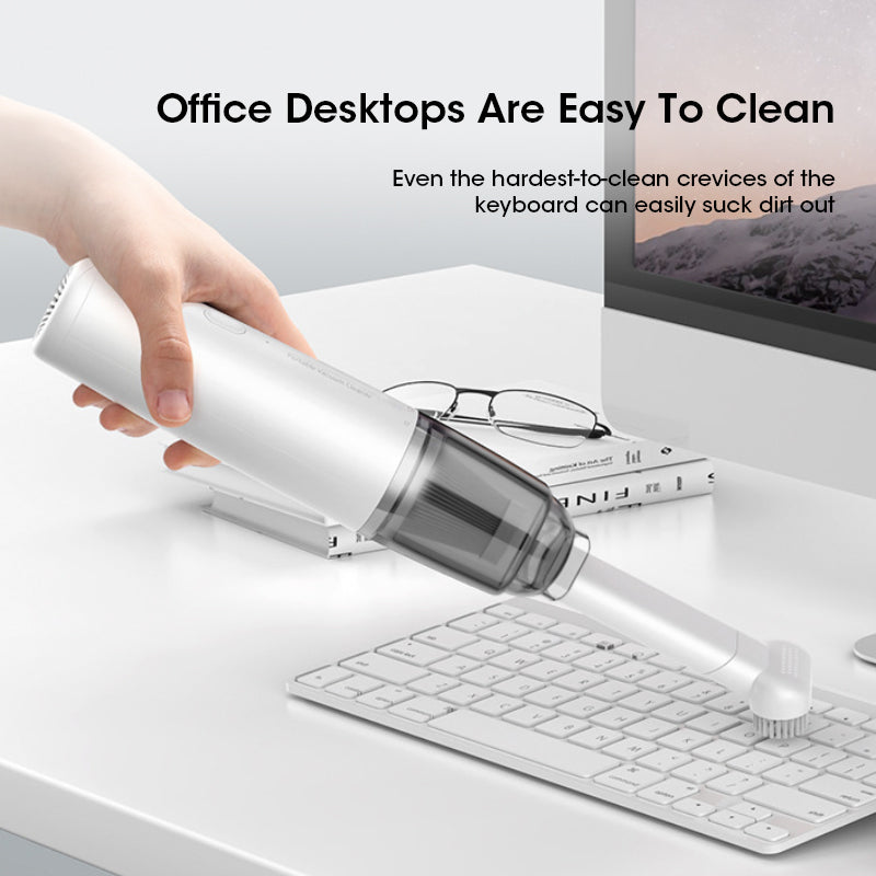 Wireless Car Vacuum - Mini, Powerful Suction, Handheld Convenience