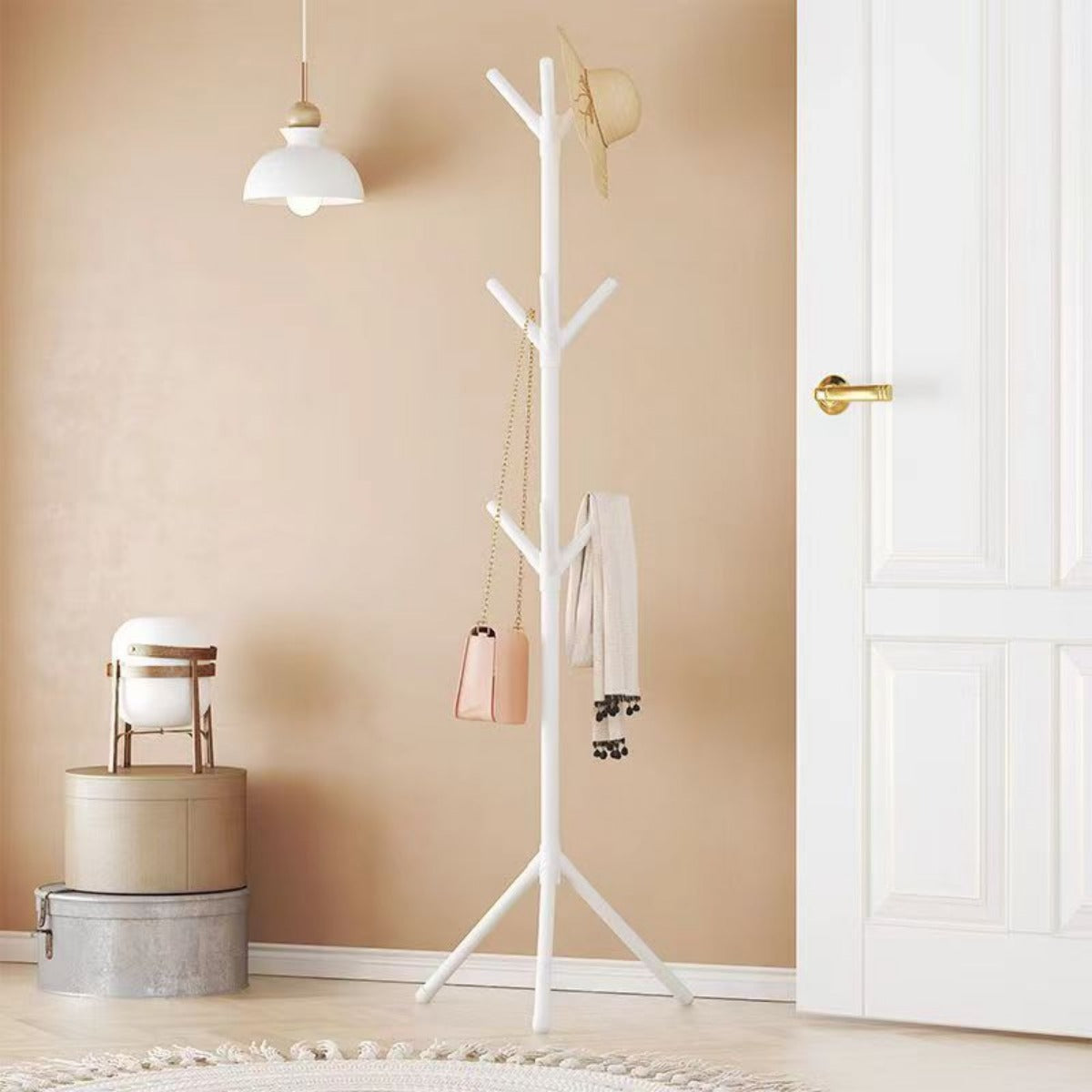 Clothes & Hats Rack: Tree Branch Coat Hook for Bedroom