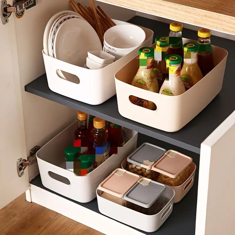 Household Storage Boxes - 10pcs Large Capacity Organizers