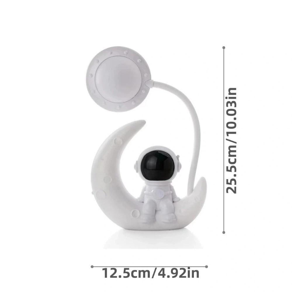 Moon Astronaut LED Nightlight - Sci-Fi Bedroom Decor