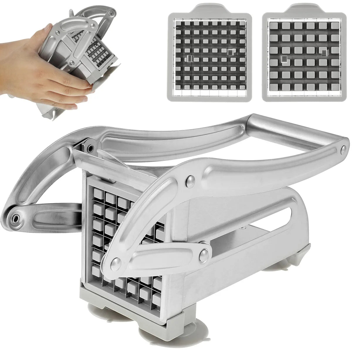 Stainless Steel Potato Cutter & French Fry Slicer