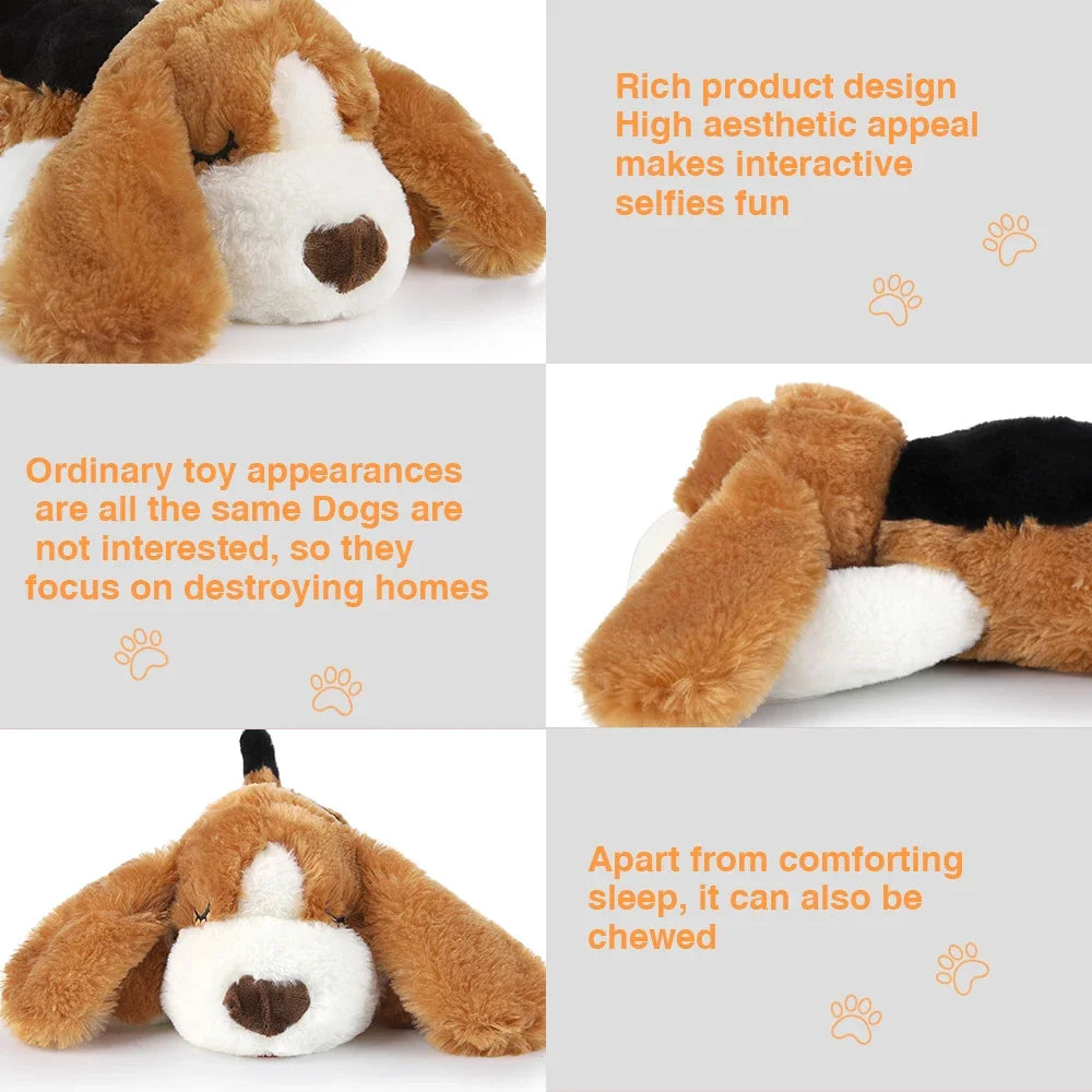 Stress Relief Puppy Toy - Heartbeat Plush for Calm Sleep