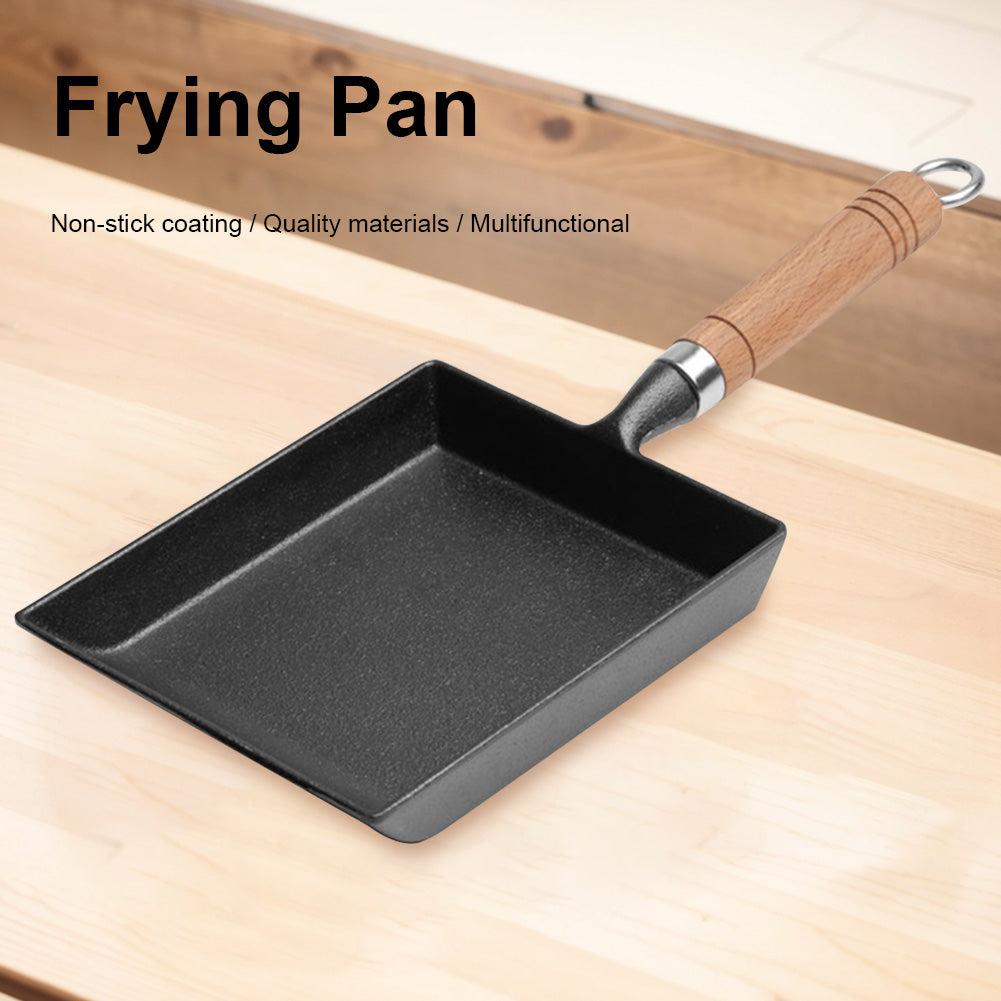 Cast Iron Non-Stick Egg Pan - Japanese Tamagoyaki Fryer