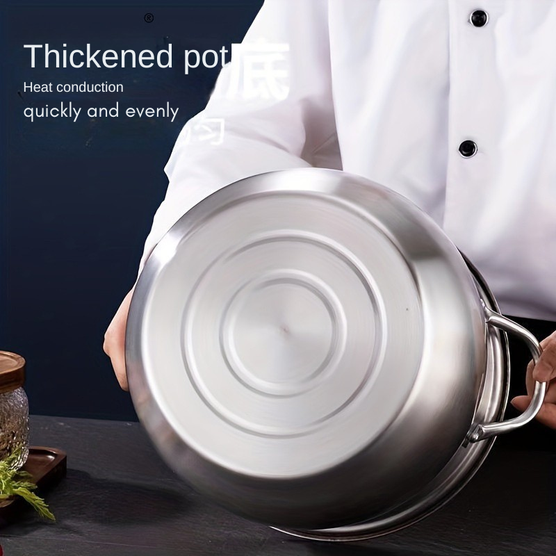 Universal Stainless Steel Cooking Pot - Perfect for Stews