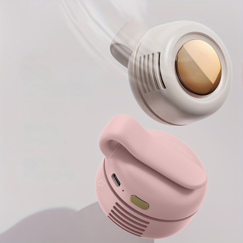 Portable Clip Fan 3-Speed USB Rechargeable Mini Whirlwind