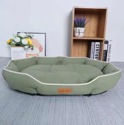 Orthopedic Plush Dog Bed