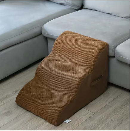 Non-Slip Dog Stairs for Sofa & Bed – High-Density Foam Pet Steps for Small & Medium Dogs