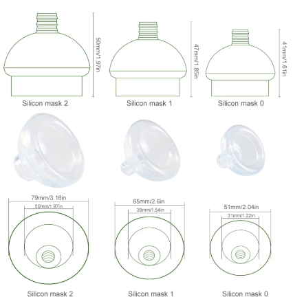 Pet Inhaler Spacer with Silicone Masks – Aerosol Chamber for Dogs & Cats