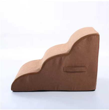 Non-Slip Dog Stairs for Sofa & Bed – High-Density Foam Pet Steps for Small & Medium Dogs