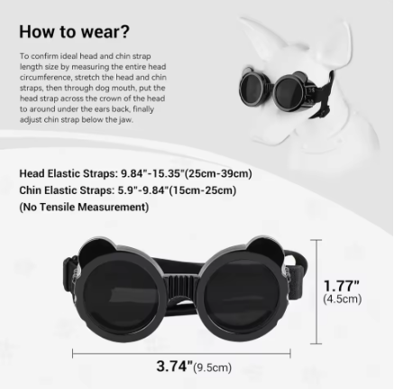 Pet UV Protection Sunglasses for Dogs