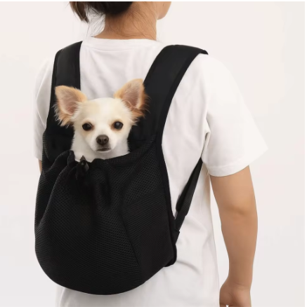 Breathable Pet Carrier Backpack for Small Dogs & Cats – Comfortable Hands-Free Travel Bag