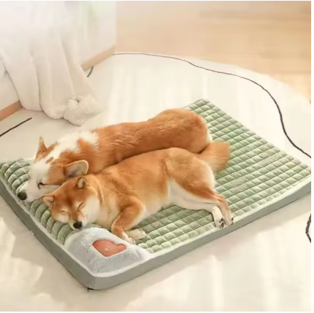 Orthopedic Cooling Dog Bed Mat – Washable Non-Slip Pet Mattress for Small, Medium & Large Dogs