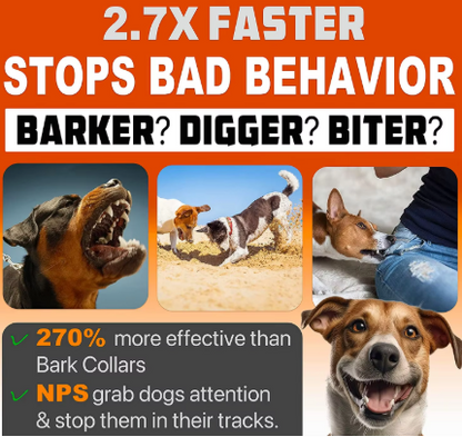 Ultrasonic Dog Training & Bark Control Device