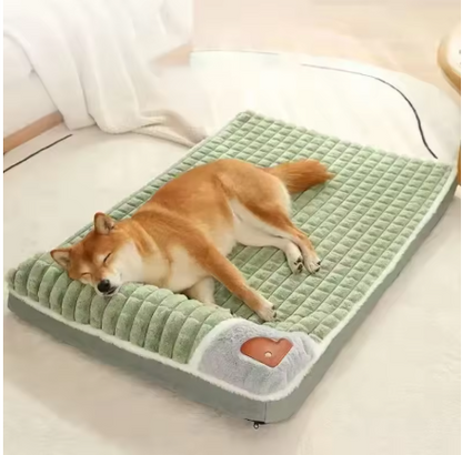 Orthopedic Cooling Dog Bed Mat – Washable Non-Slip Pet Mattress for Small, Medium & Large Dogs