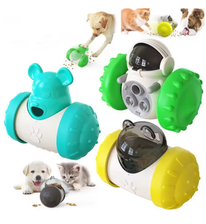 Interactive Dog Treat Dispensing Puzzle Toy – Slow Feeder IQ Training Toy for Dogs & Cats