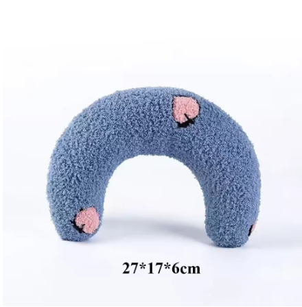 Cozy Pet Neck Support Pillow – Soft Plush Head & Neck Cushion for Small Dogs