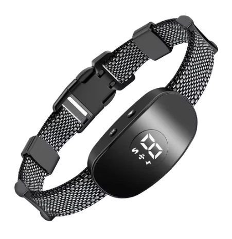Rechargeable Smart Anti-Bark Dog Collar – Adjustable Bark Control with Beep, Vibration & Static Modes
