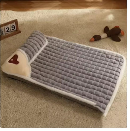 Orthopedic Cooling Dog Bed Mat – Washable Non-Slip Pet Mattress for Small, Medium & Large Dogs
