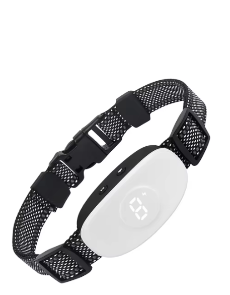 Rechargeable Smart Anti-Bark Dog Collar – Adjustable Bark Control with Beep, Vibration & Static Modes