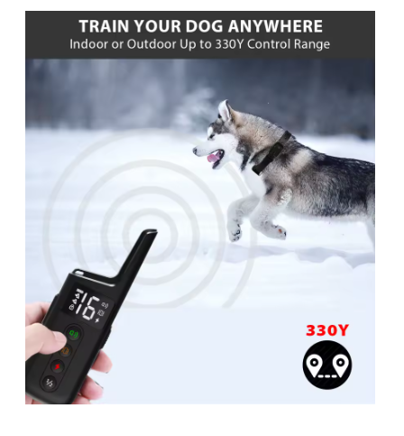 Rechargeable Waterproof Dog Training Collar with Remote – Adjustable Vibration, Beep & Static Modes