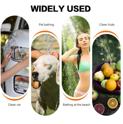 Portable Rechargeable Camping Shower – USB Outdoor Shower Pump for Camping, Pets & Car Washing