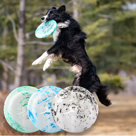 Durable Dog Flying Disc Toy – Interactive Fetch & Outdoor Training Frisbee