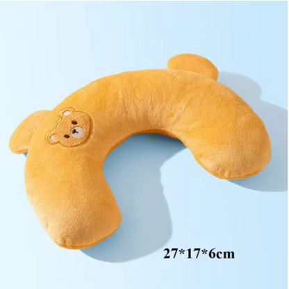 Cozy Pet Neck Support Pillow – Soft Plush Head & Neck Cushion for Small Dogs