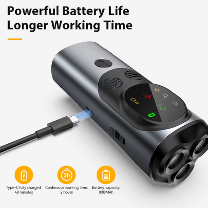 Ultrasonic Dog Repeller & Training Device – Rechargeable Anti-Bark Deterrent with Flashlight