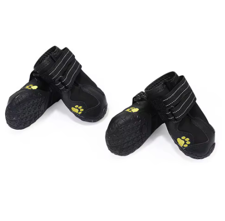 Waterproof Anti-Slip Dog Boots – Protective Outdoor Paw Shoes for Large & Medium Dogs (Set of 4)