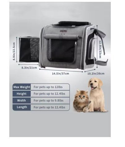 Expandable Pet Travel Backpack & Bike Carrier