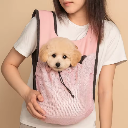 Breathable Pet Carrier Backpack for Small Dogs & Cats – Comfortable Hands-Free Travel Bag