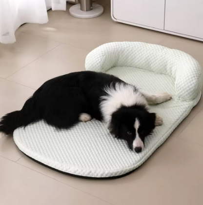 Cooling Pet Bed for Dogs & Cats – Breathable Ice Silk Summer Bed