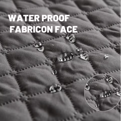 Waterproof Reversible Dog Blanket – 5-Layer Furniture Protector for Sofa, Bed & Car