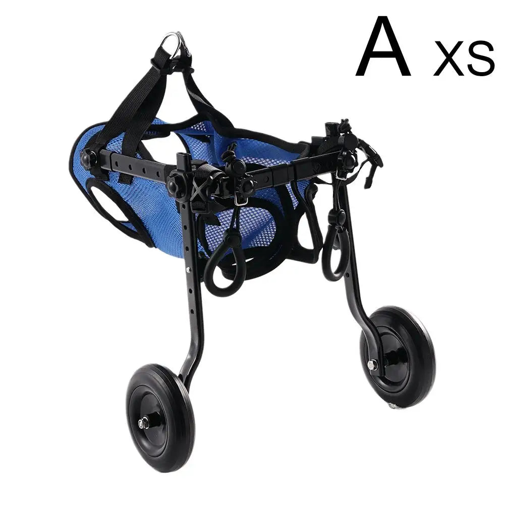Adjustable Dog Wheelchair for Back Legs – Rear Support Mobility Cart for Small, Medium & Large Dogs