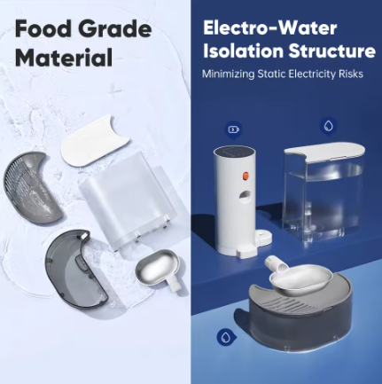 3L Automatic Pet Water Fountain – Rechargeable Cat & Dog Drinking Fountain with 2000mAh Battery