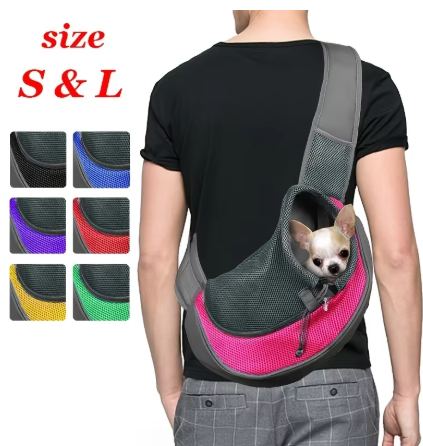 Breathable Pet Sling Carrier for Small Dogs