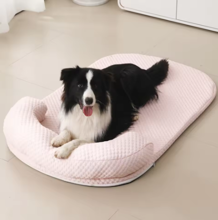 Cooling Pet Bed for Dogs & Cats – Breathable Ice Silk Summer Bed