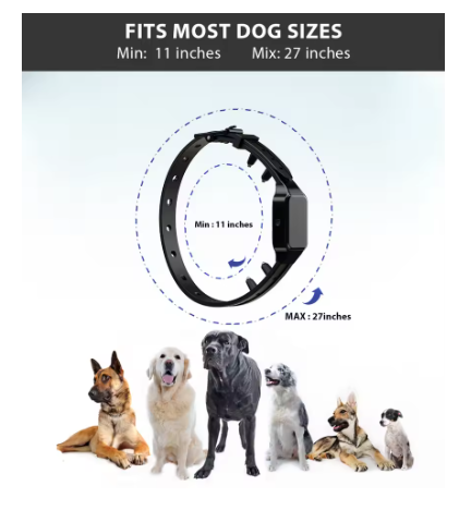 Rechargeable Waterproof Dog Training Collar with Remote – Adjustable Vibration, Beep & Static Modes