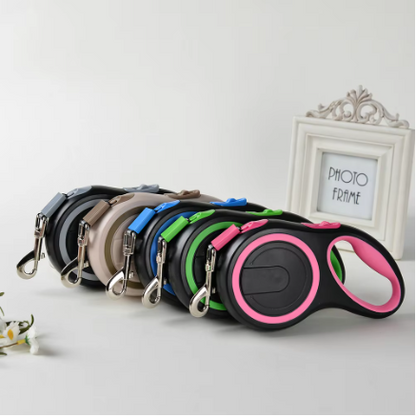 Retractable Dog Leash – Heavy-Duty Extendable Lead for Small, Medium & Large Dogs